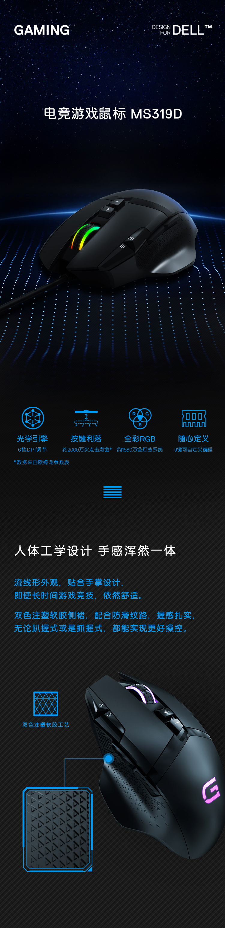 戴尔爆款电竞鼠标 戴尔爆款电竞鼠标